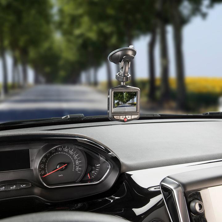 Produktbild NavGear HD-Dashcam mit G-Sensor und Bewegungserkennung (Beschleunigungssensor, Akku, WQHD)