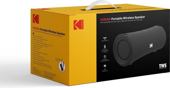 Produktbild Kodak PWS-2258 60 Watt Stereo Bluetooth Lautsprecher (12 h, Netzbetrieb)