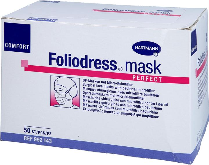 Actual product image Foliodress Mask perfect grün (Protection class I, 50 x)
