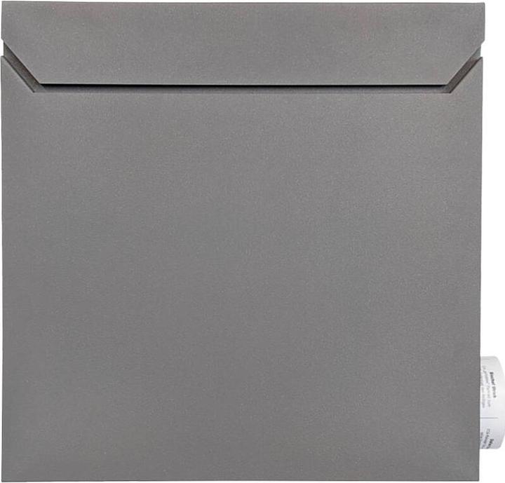 Productafbeelding SafePost 800 Brievenbus grijs-grijs. RAL9007 mat