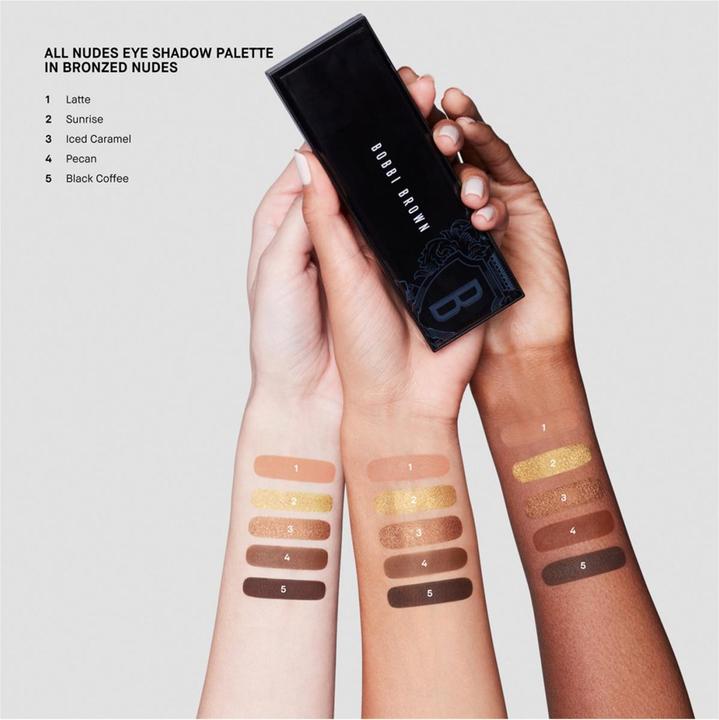 Actual product image Bobbi Brown BB Eye Shadow - Bronzed Nudes Palette (Bronzed Nudes)
