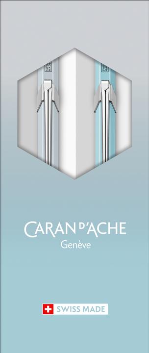 Produktbild Caran d'Ache 849 Set Blue Lagoon Sonderedition (Polarblau, Frostgrau, 2 x)