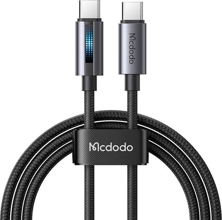 Actual product image Mcdodo CA-5740 USB-C to USB-C cable, 100W 1.2m (black) (1.20 m)