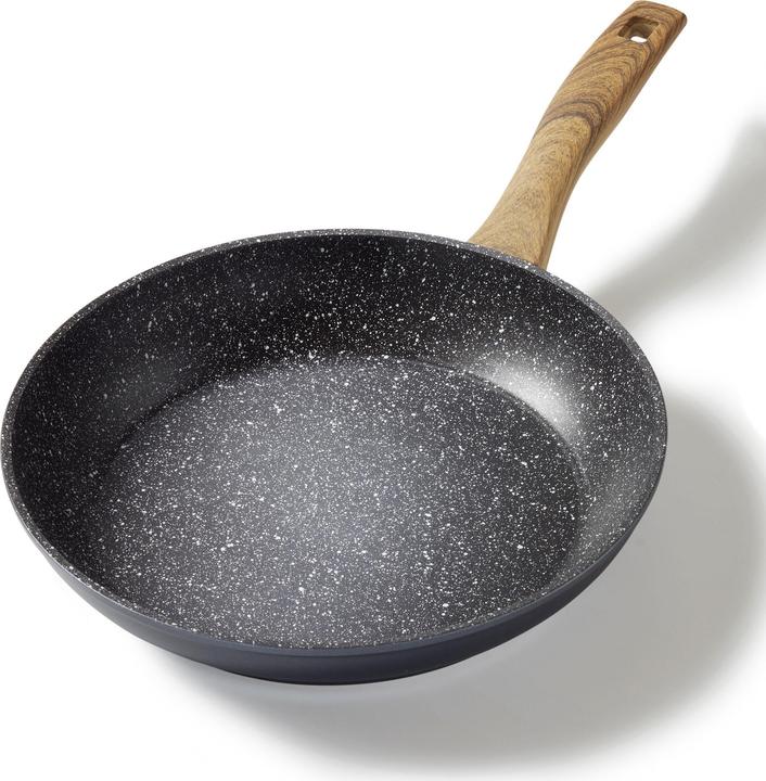 Actual product image Stoneline Back to Nature frying pan 28 cm, Made in Germany, induction, non-stick coated pan (28 cm, Frying pan, Aluminium)