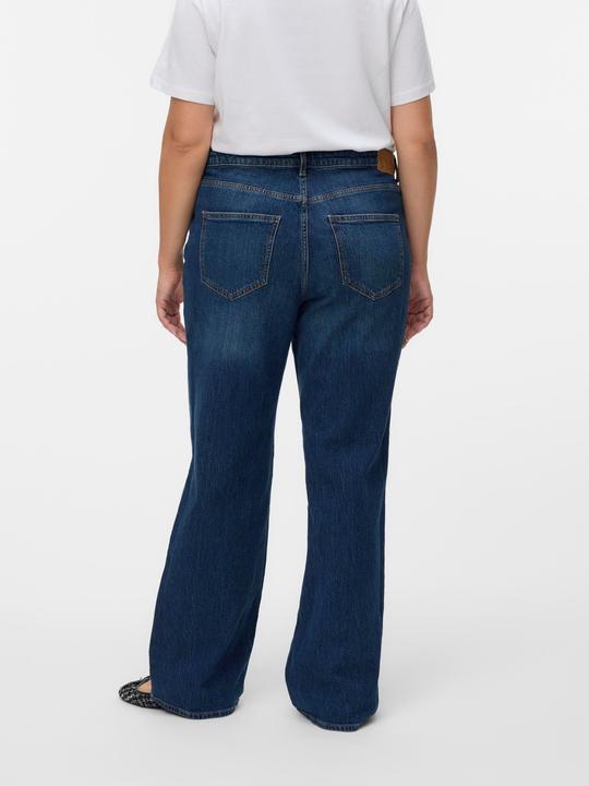 Actual product image Vero Moda VMTESSA Hohe Taille Weiter Beinschnitt Jeans Weit geschnitten (W44/L32)
