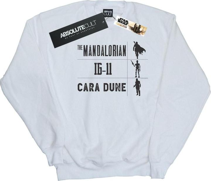 Star Wars The Mandalorian Warrior Silhouettes Sweatshirt (3XL)