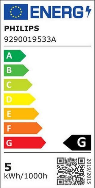 Energie-Label Philips Hue White Ambiance Buckram (350 lm, GU10)