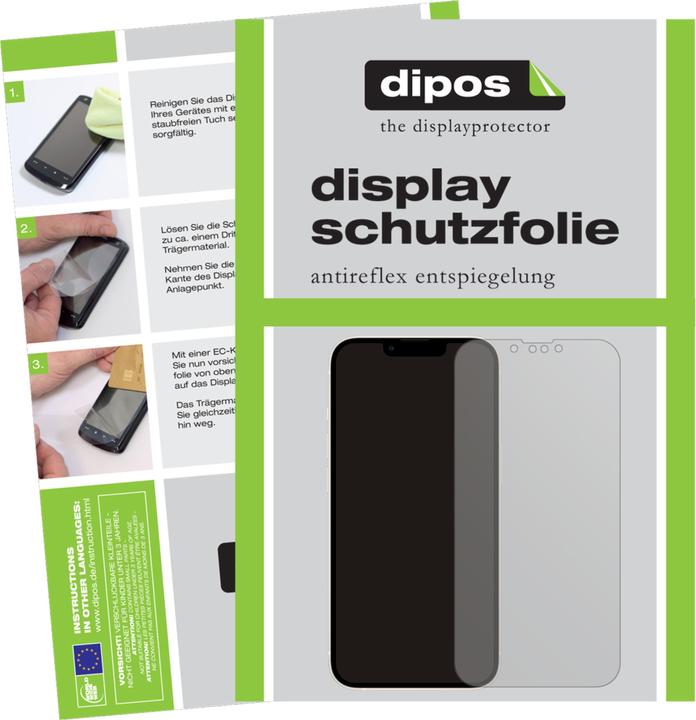 Actual product image Dipos Screen Protector Anti-Glare (1 Piece, Apple iPhone 13 mini)