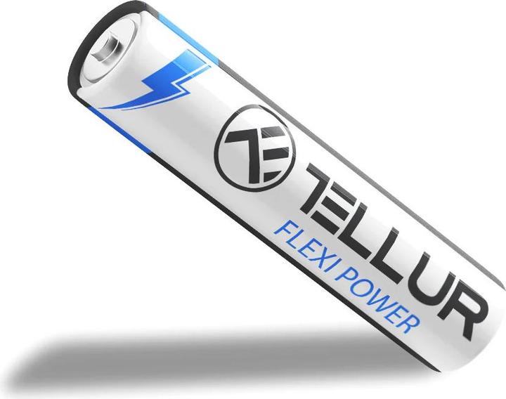 Actual product image Tellur Flexi Power battery, Super Alkaline, AAA LR03, 1.5V, 2 pcs/set (2 pcs., AAA)