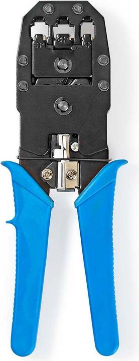 Actual product image Nedis Crimp pliers | CAT5 / CAT5e / CAT6 / CAT6a / RJ10 / RJ11 / RJ45 | Pulling / cutting / pliers (200 mm)