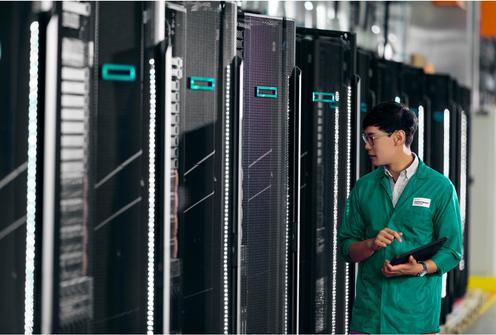 Image du produit HPE E ProLiant DL360 Gen11, contrôleur de stockage, kit de câbles d'activation
