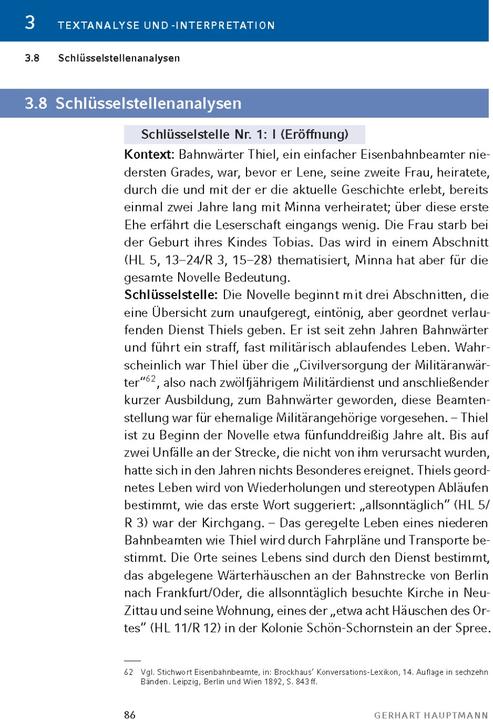 Produktbild Bahnwärter Thiel von Gerhart Hauptmann - Textanalyse und Interpretation (Deutsch, Gerhart Hauptmann, Rüdiger Bernhardt, 2023)