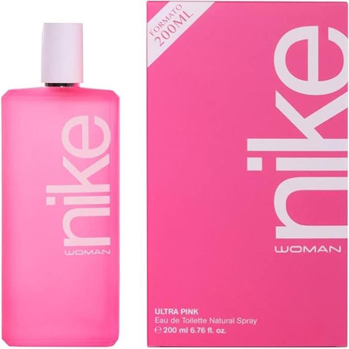 Actual product image Nike Perfumes NIKE Ultra Pink Woman EDT spray 200ml (Eau de toilette, 200 ml)