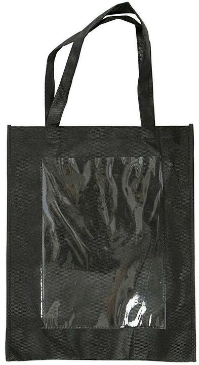 Creativ Company Umhängetasche mit Kunststofffront Schwarz