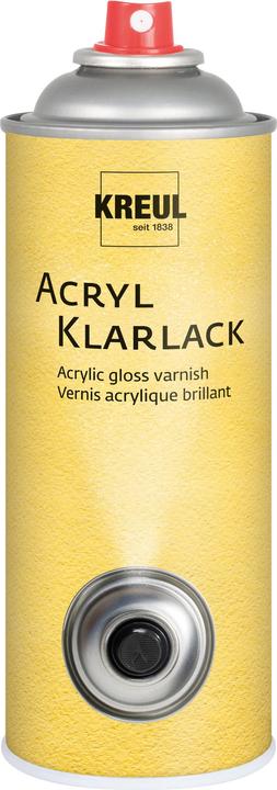 Produktbild Kreul 810400 - Klarlack, Überzugslack für Schriftstücke, Fotos, Aquarelle, Kohle- und Bleistift (Transparent, 400 ml)