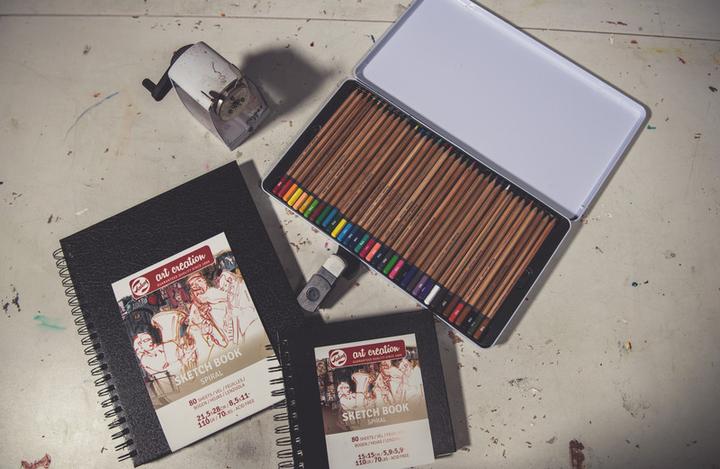 Actual product image Talens Spiral Sketchbook 21,7x28 (21.5 x 28 cm, Soft cover)