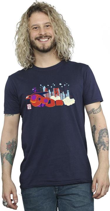 Produktbild Disney Big Hero 6 Baymax Hiro Bridge TShirt (4XL)