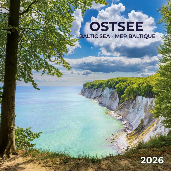 Actual product image Ostsee/Baltic Sea 2026 (30 x 30 cm, Hardcover, English)