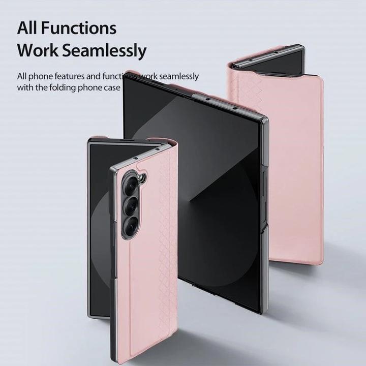 Actual product image Dux Ducis - Bril - Samsung Galaxy Z Fold7 - Pink (Samsung Galaxy Z Fold7)