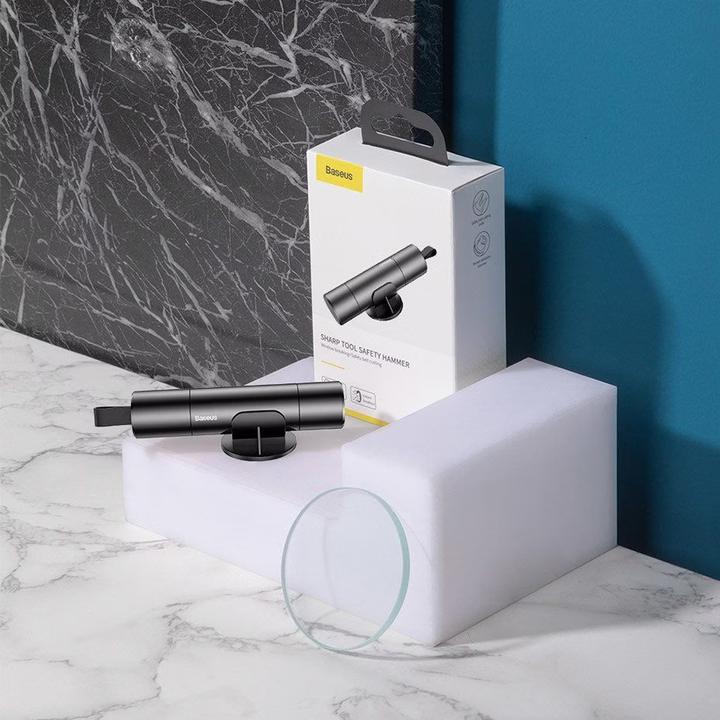 Actual product image Baseus Sharp Tool Safety Hammer