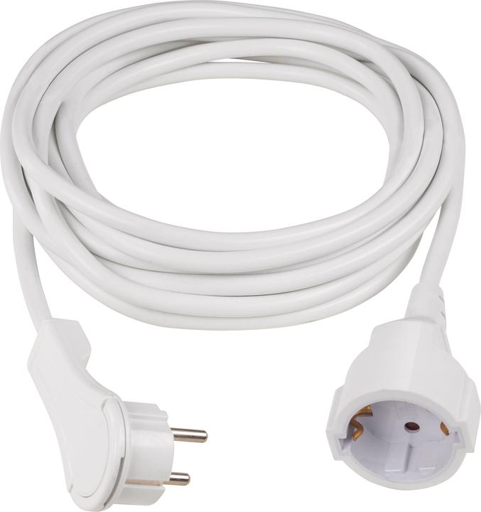 Produktbild As - Schwabe Verlängerung Flachstecker (5 m, CEE 7/3)