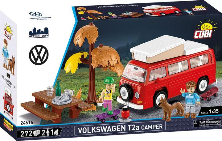 Produktbild Cobi 24616 VOLKSWAGEN T2a Campingwagen