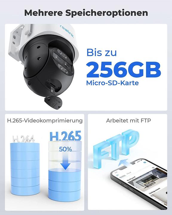 Produktbild Reolink TrackMix WiFi (3840 x 2160 Pixels)