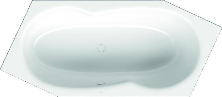 Bette Sechseckbadewanne Metric 90 x 206 cm weiss glatt 6841 (190 l, 206 cm, 90 cm)