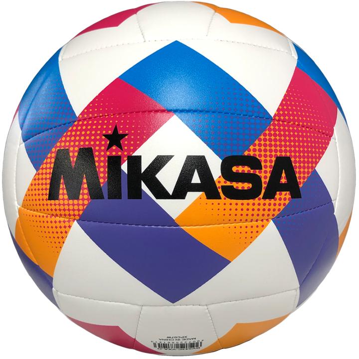 Immagine prodotto Mikasa Piłka siatkowa plażowa Beach Classic biało-niebiesko-różowa BV543C-VXA-O (5) (5)