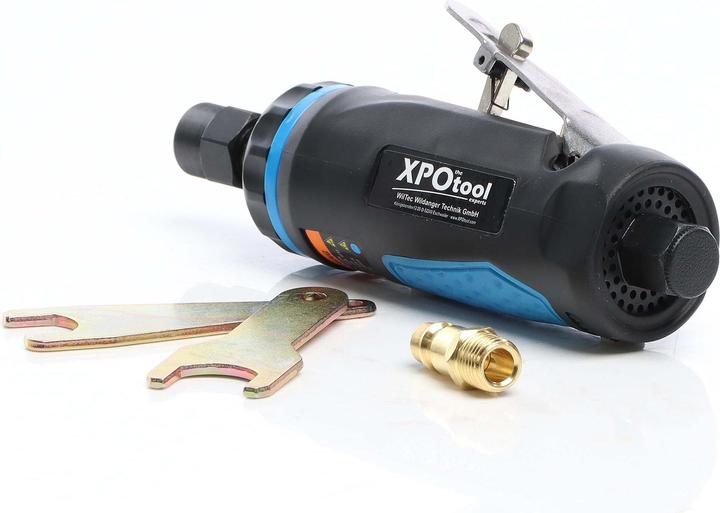 Produktbild Wiltec Druckluftschleifer Stabschleifer 168mm Multischleifer Mini Schleifgerät