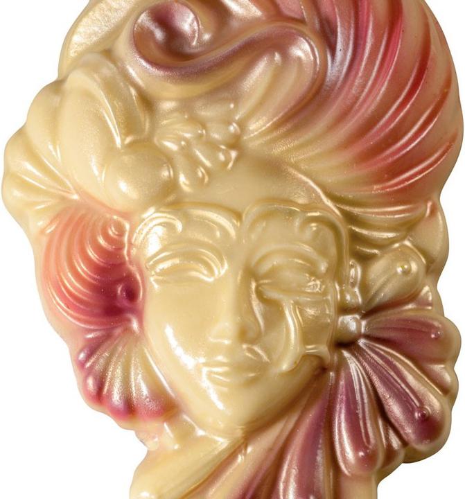 Actual product image Martellato Chocolate mold Lady Mask