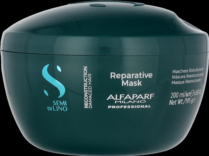 Actual product image Alfaparf Semi di Lino Reconstruct Reparative Mask (200 ml)