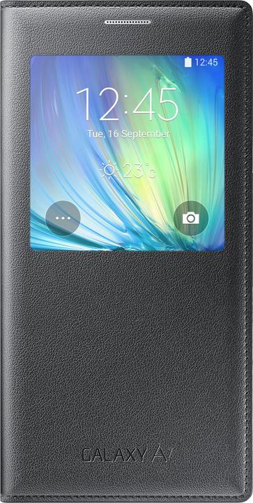 Immagine prodotto Samsung Flip S-View EF-CA700BC Galaxy A7 nero (Samsung Galaxy A7)