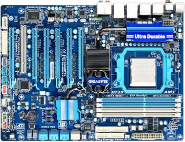 Produktbild Gigabyte 890fxa-Ud7, Amd 890fx, Am3, Cfx, Xl-Atx (AM3, XL-ATX)