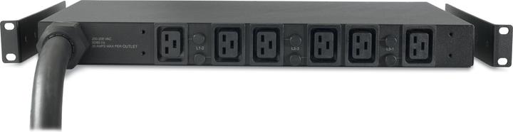 Actual product image APC Rack PDU Basic 1U 32A 22kW 400V (6)C19 Cord Length (2.5 meter) IEC309