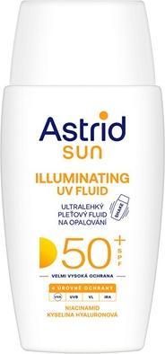 Actual product image Astrid Sunscreen Fluid Spf 50+ 50 Ml (Suntan cream, SPF 50+, 50 ml)