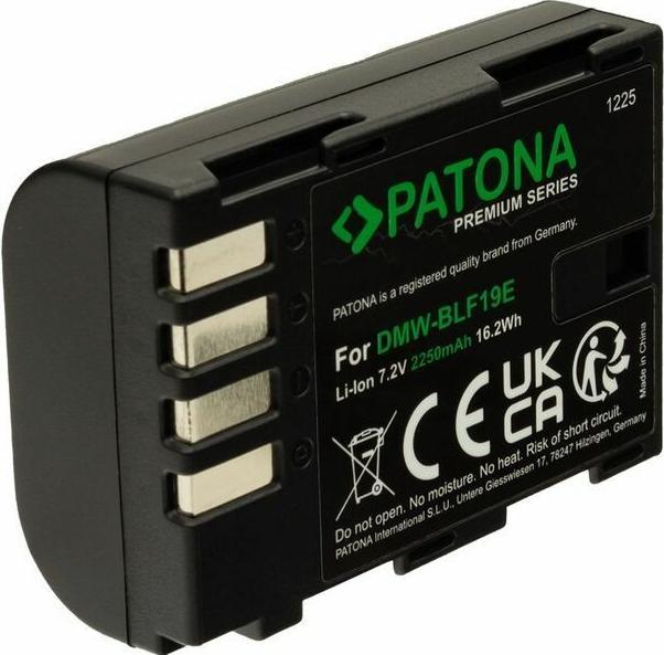 Produktbild Patona Premium Akku Panasonic DMW-BLF19E (Kamera Akku)