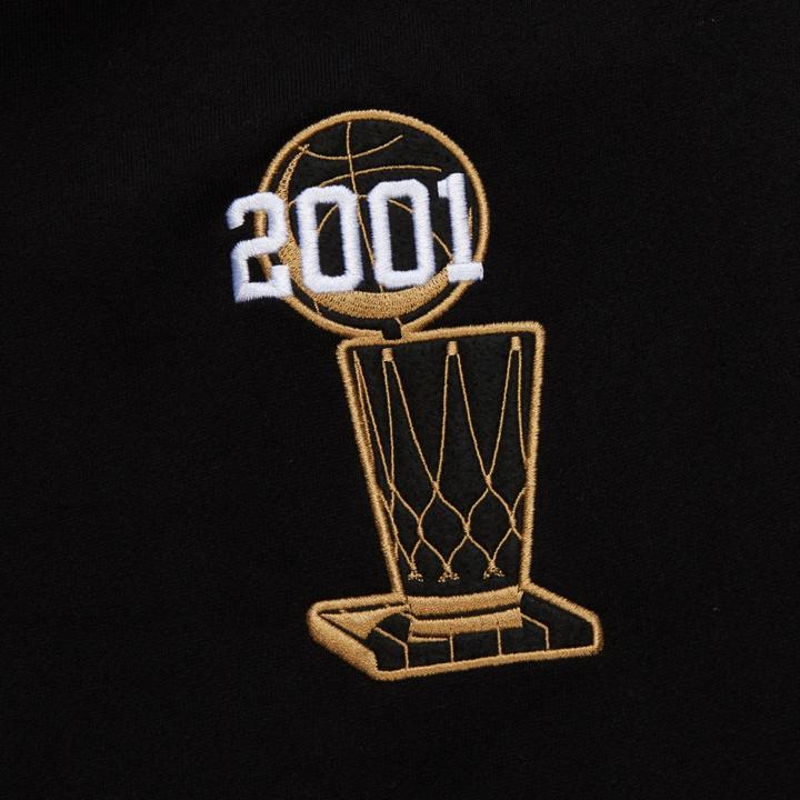Actual product image Mitchell & Ness Fleece Hoody ORIGINS Los Angeles Lakers - S (S)