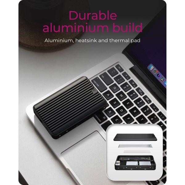 Actual product image Icy Box IB-CR602M-C31 (M.2 2280)