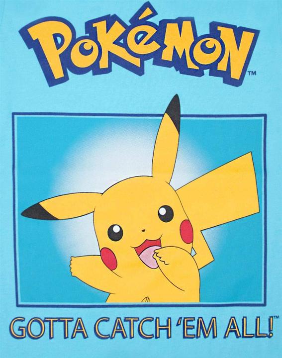 Immagine prodotto Pokémon I ragazzi devono catturarli tutti! Maglietta Pikachu (146, 152)