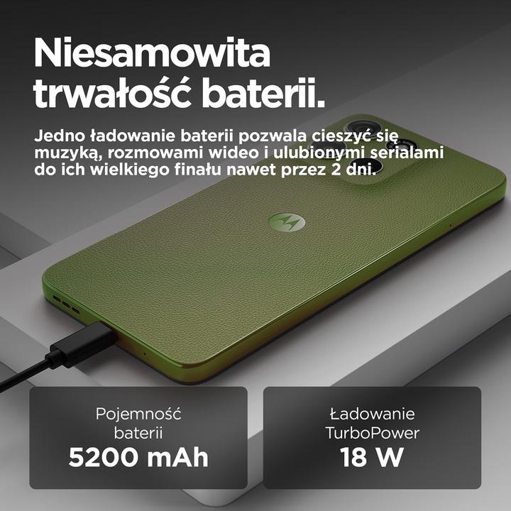 Produktbild Motorola moto g15 (256 GB, Iguana Green, 6.72", Dual SIM, 50 Mpx, 4G)