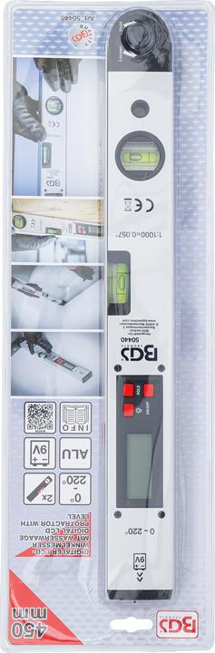 Image du produit BGS Rapporteur d'angle (45 cm)