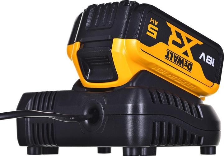Produktbild DeWalt SDS-PLUS BOHRHAMMER 18V 2,1J 2 x 5,0Ah XR LI-ION KURZHAMMER TSTAK DCH273P2T (Akkubetrieb)