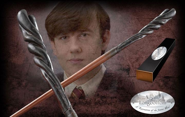 Actual product image Noble Collection Harry Potter Wand Neville Longbottom (Character Editio