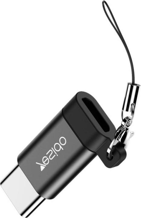 Produktbild Yesido - OTG Adapter (GS04) - Micro-USB to Type-C, Plug & Play, 480Mbps - Black (Micro USB, USB Typ C)