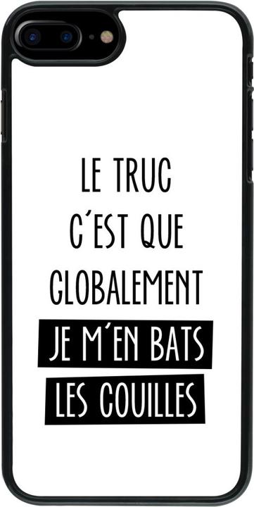 Actual product image PhoneLook Coque Le truc globalement bats les couilles (Apple iPhone 7 Plus)