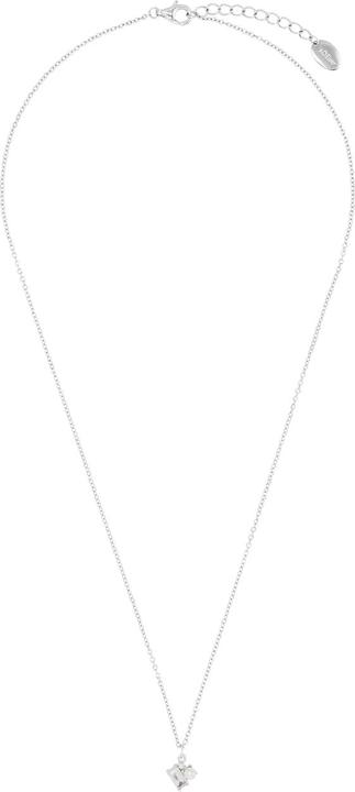 Actual product image S.Oliver Halsschmuck für Damen, 925 Sterling Silber, Zirkonia synth., Muschelkernperle (Silver 925)