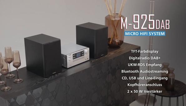 Produktbild Kenwood M-925 DAB (Bluetooth, CD Player, 2x 50 W)