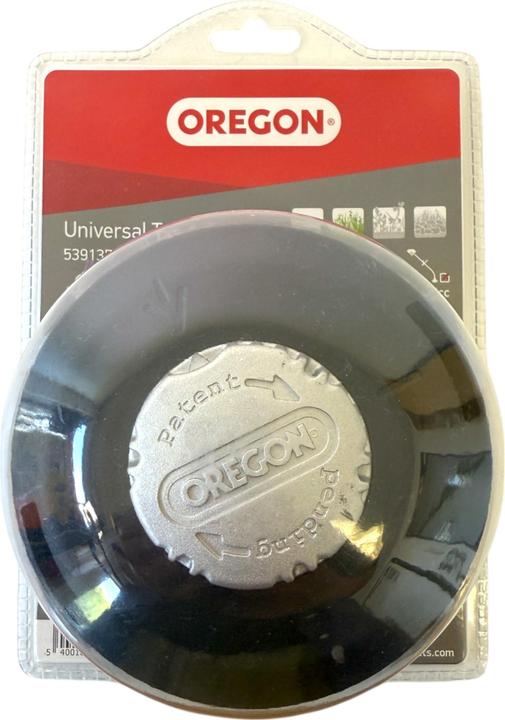 Produktbild Oregon Fadenkopf bolzenlos universal, 2-Fadenkopf Dia. 130 mm (Trimmerfaden + Fadenspule)