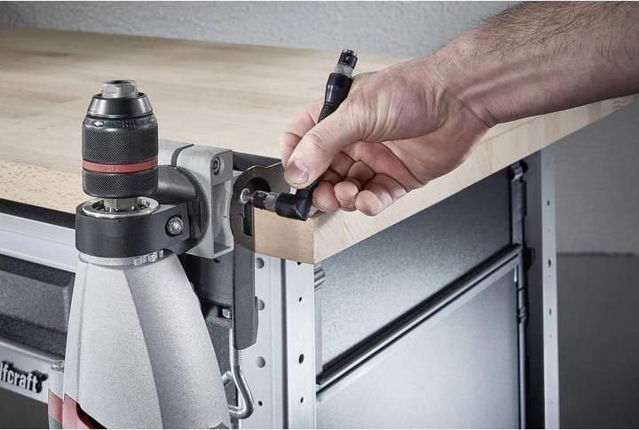 Image du produit wolfcraft wolfcraft 1 Tournevis manuel d'angle avec embout de vissage